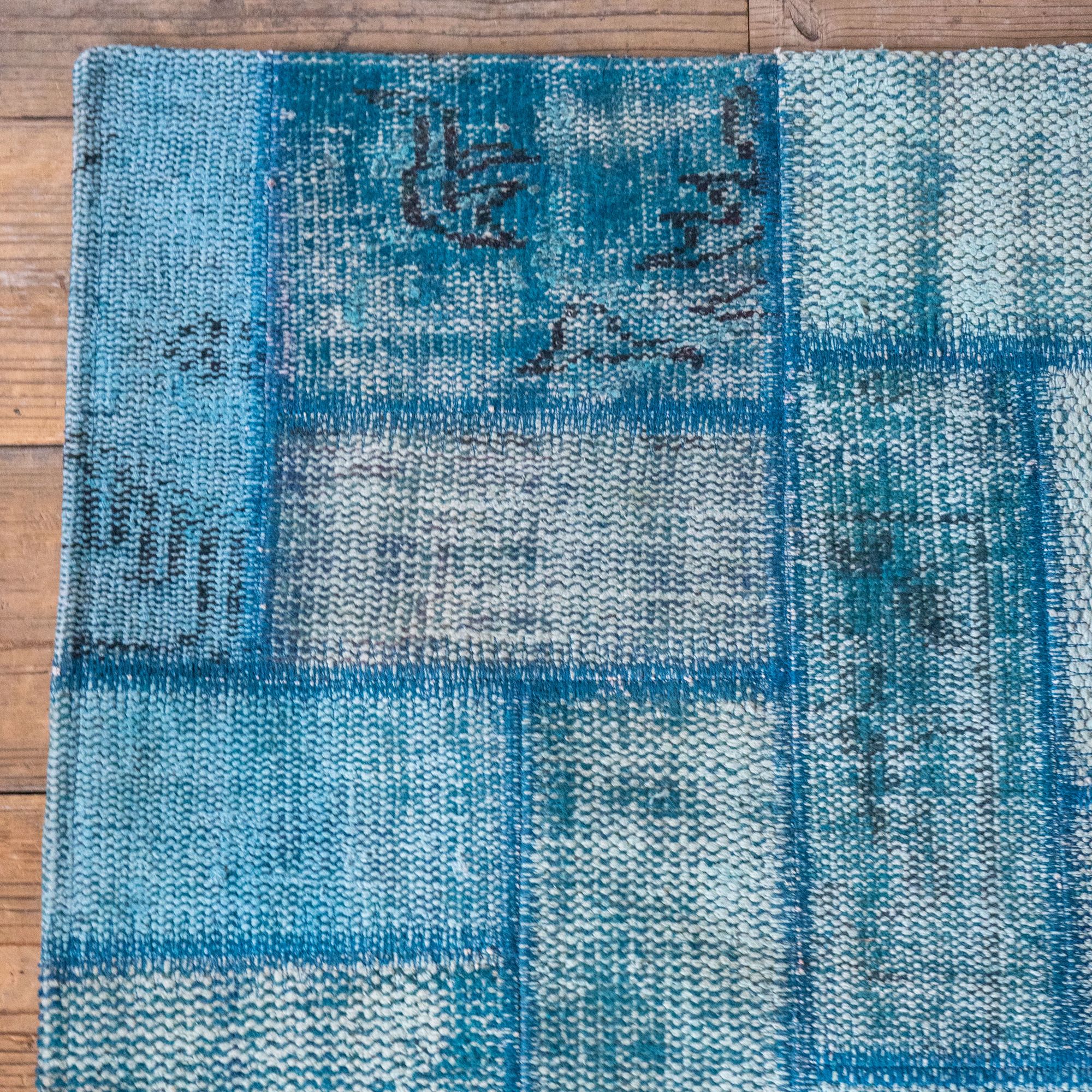 Patchwork Rug Turquoise - minä perhonen