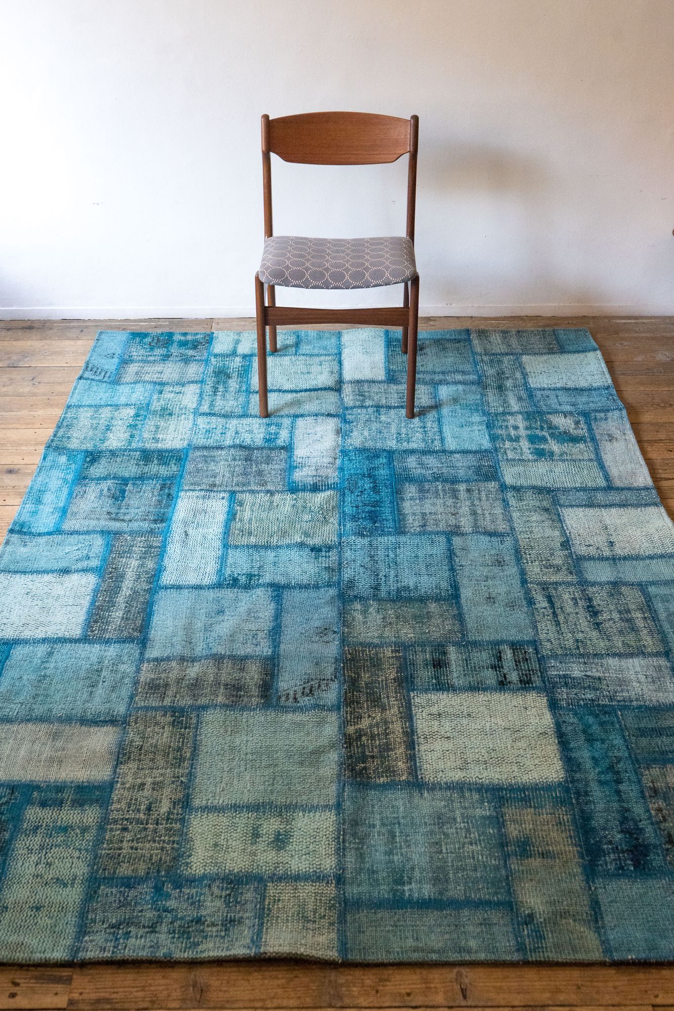 Patchwork Rug Turquoise - minä perhonen