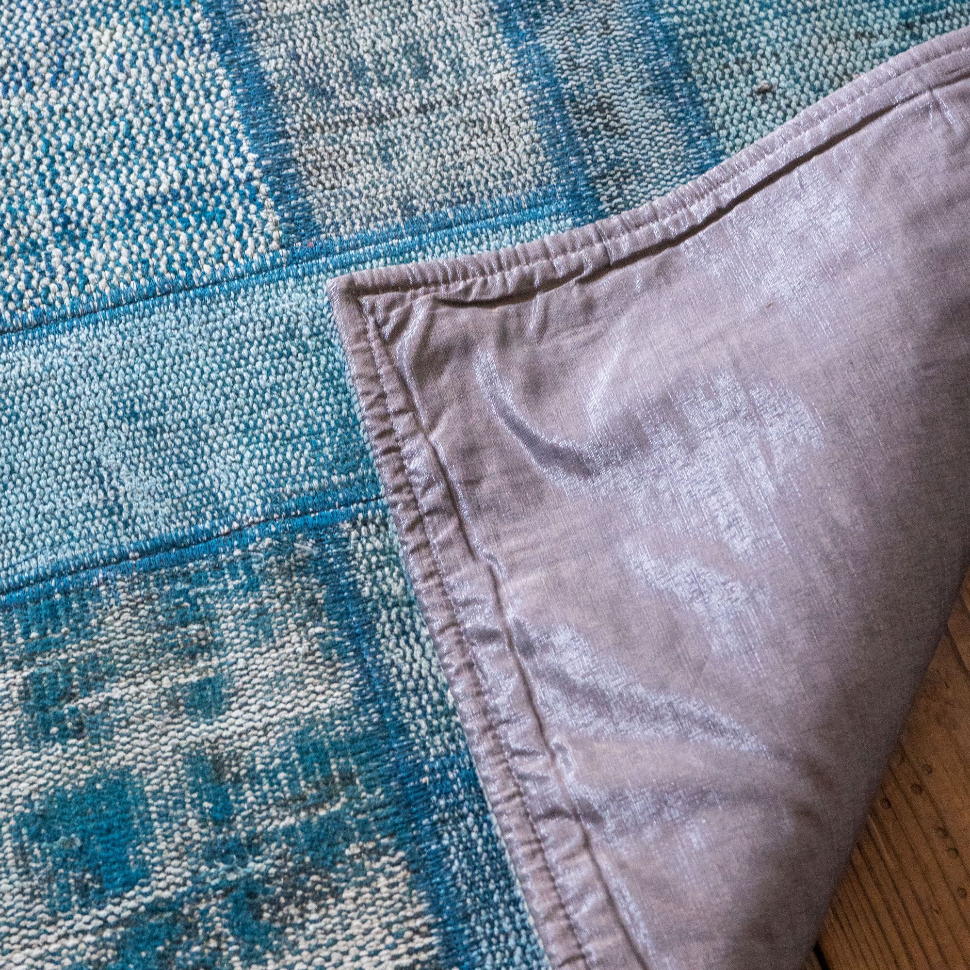 Patchwork Rug Turquoise - minä perhonen