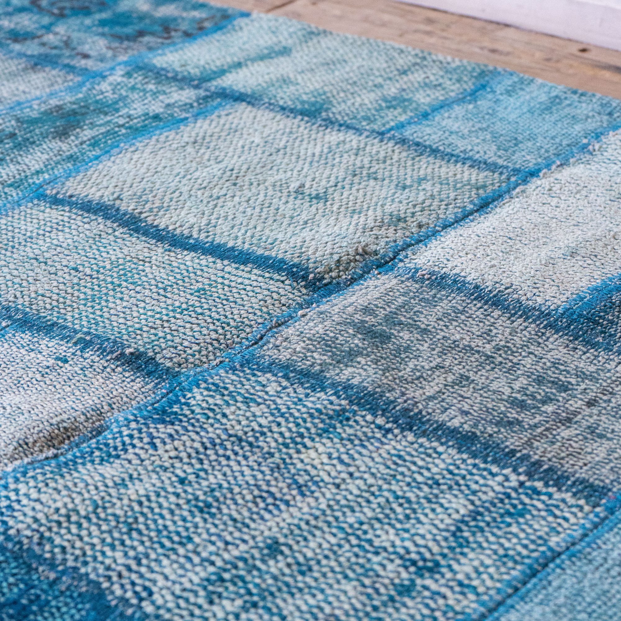 Patchwork Rug Turquoise - minä perhonen