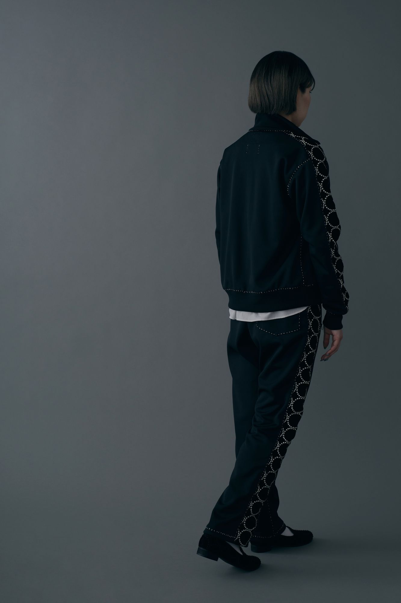 手縫いのジャージ パンツ - minä perhonen