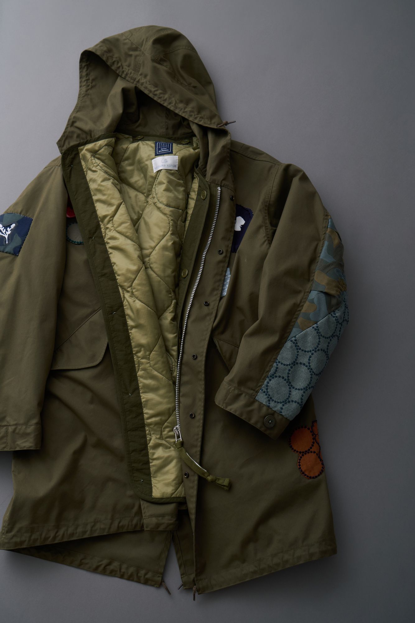 cream soda”のモッズコート（ライナー付き） - minä perhonen