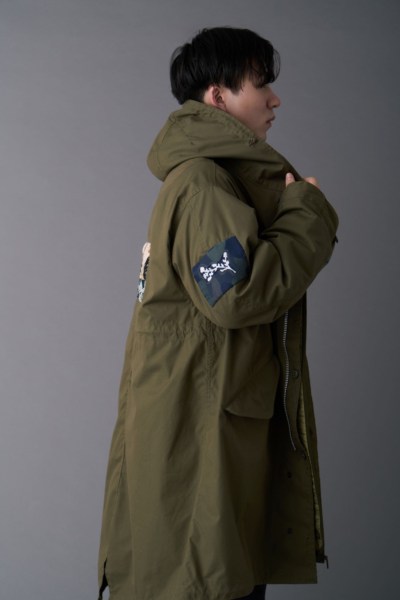 cream soda”のモッズコート（ライナー付き） - minä perhonen