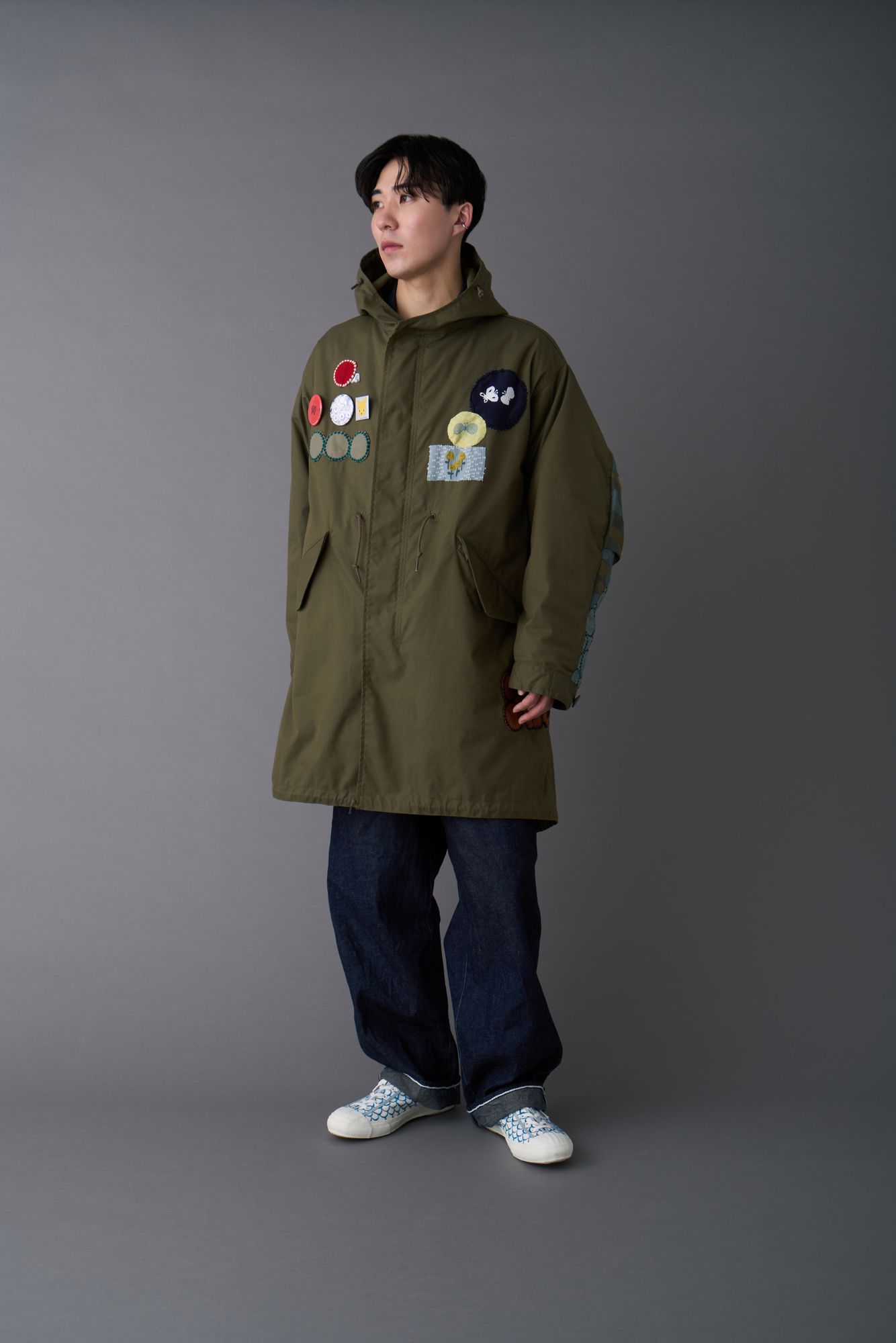 keisuke kanda モッズコート palm maison store｜keisuke kandaのモッズコートを使った