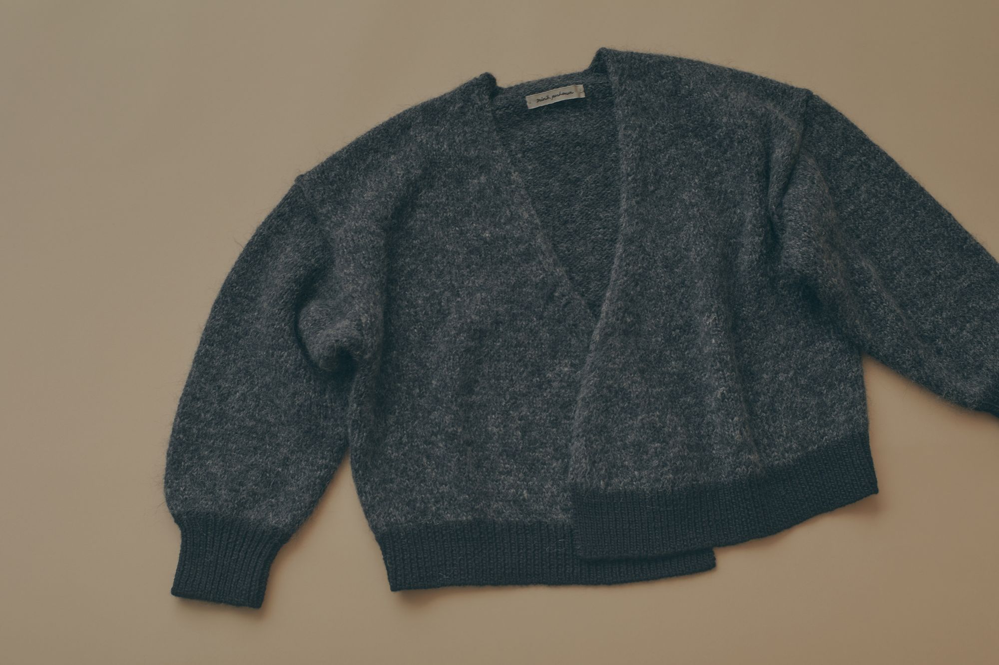 laine カシュクールニットカーディガン - minä perhonen