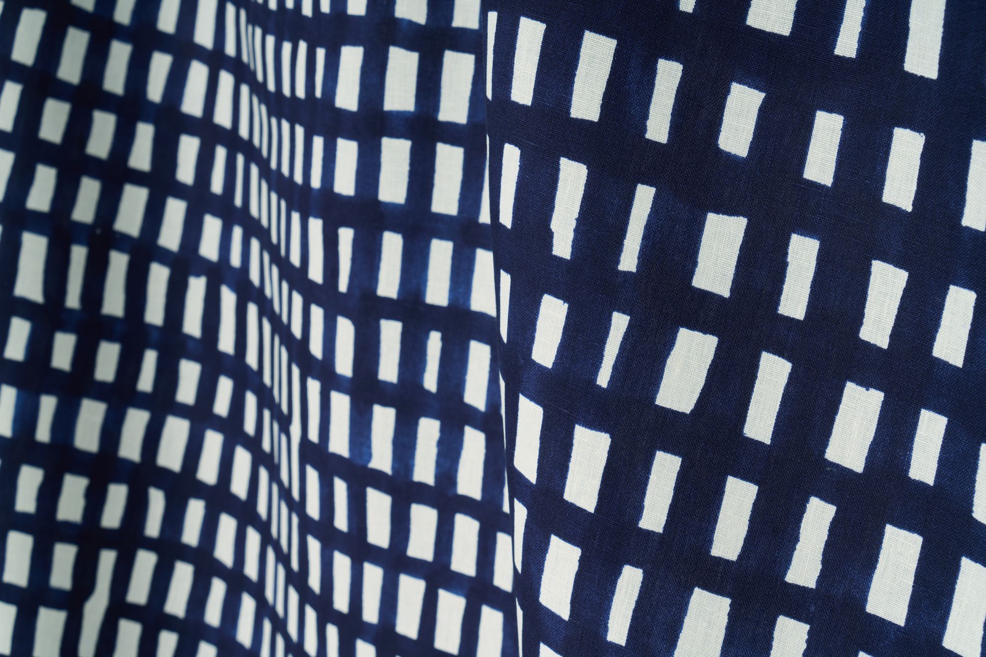 sora check ファブリック 柄 large - minä perhonen