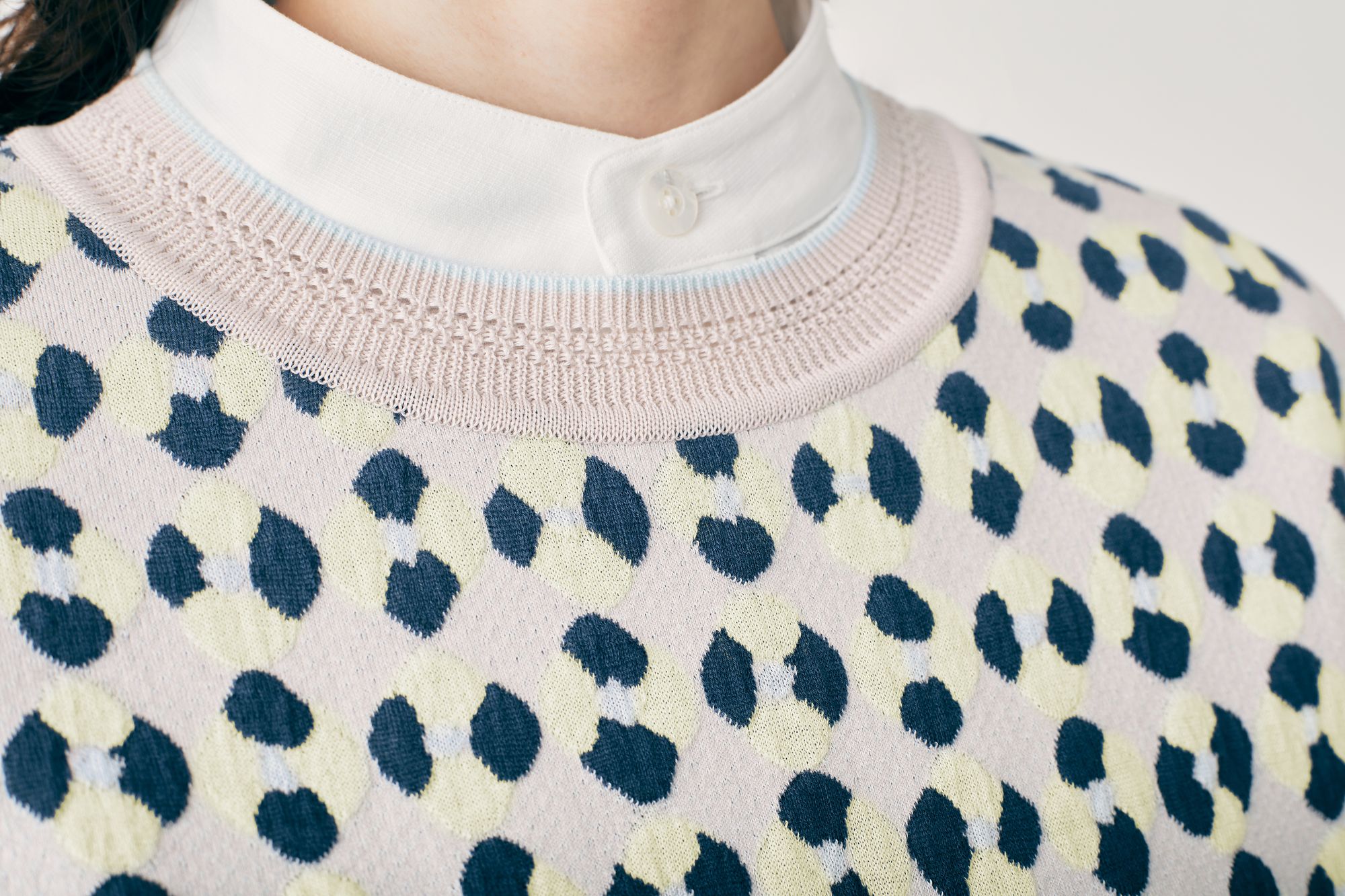 kukka kakku ニットベスト - minä perhonen