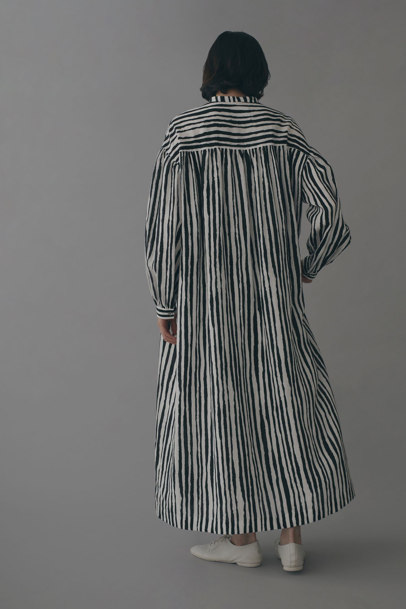 IS NO BAMBOO HERE ギャザードレス - minä perhonen