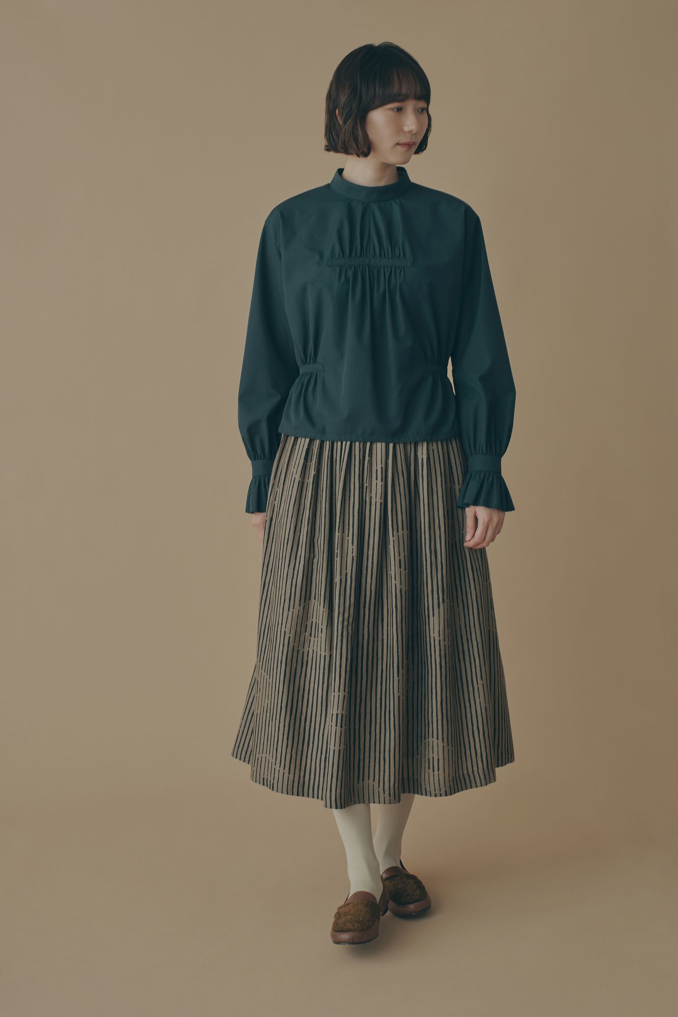 misty flower タックスカート - minä perhonen