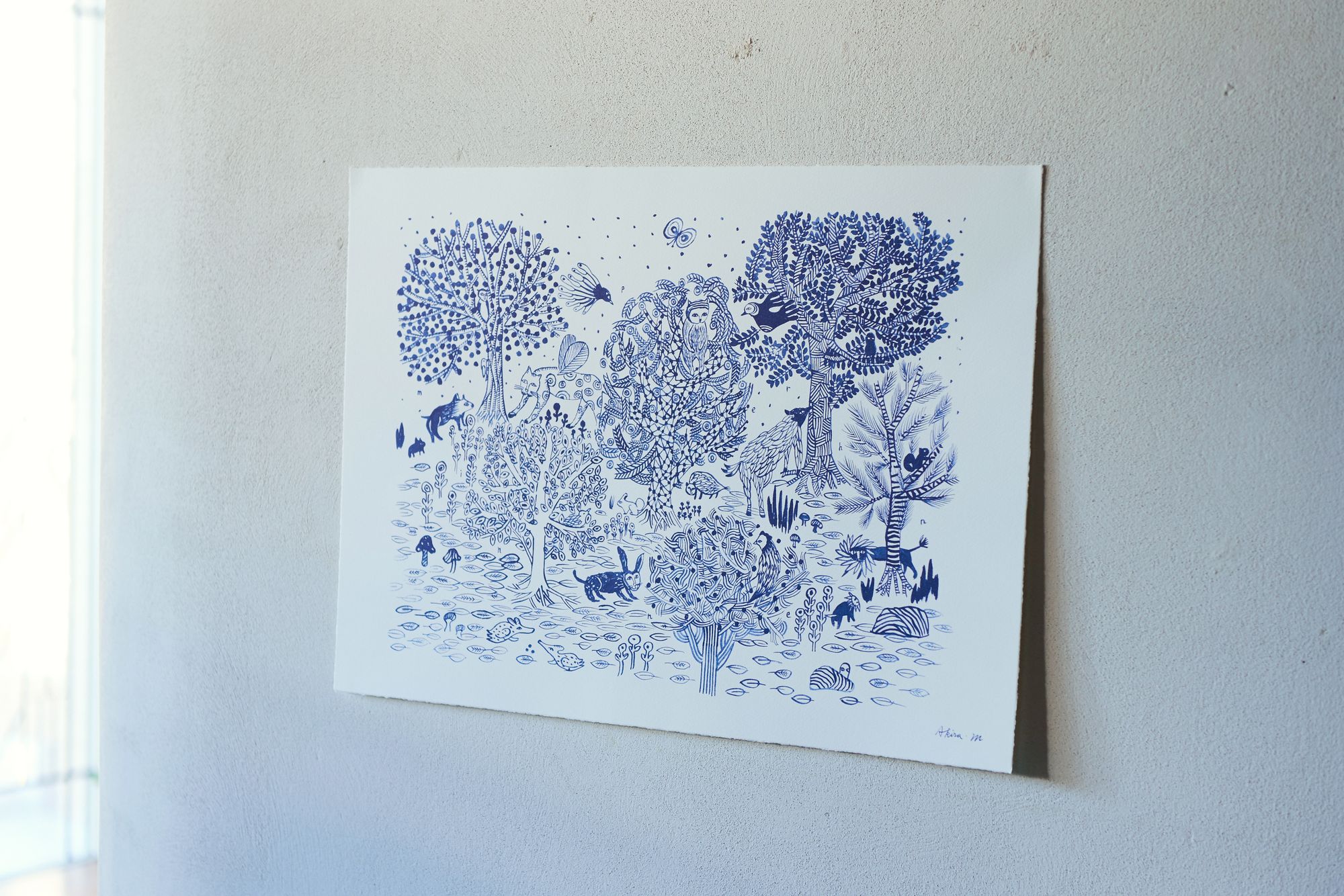 ミナペルホネン　ポスター　imagine imagine ポスター - minä perhonen