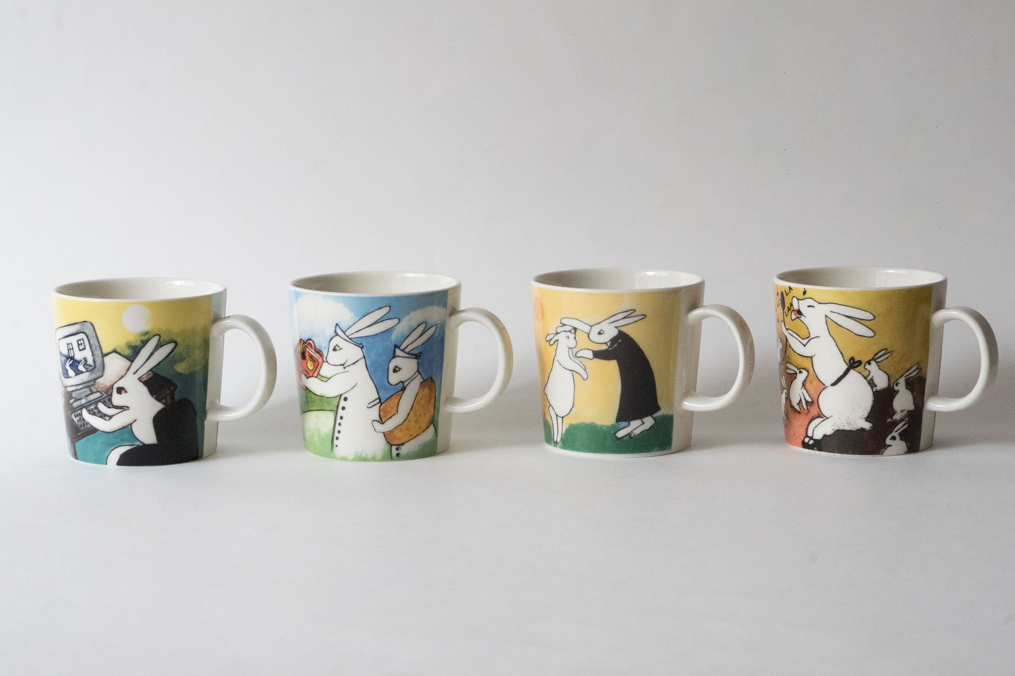 Bunny Mug Music Bunnies - minä perhonen