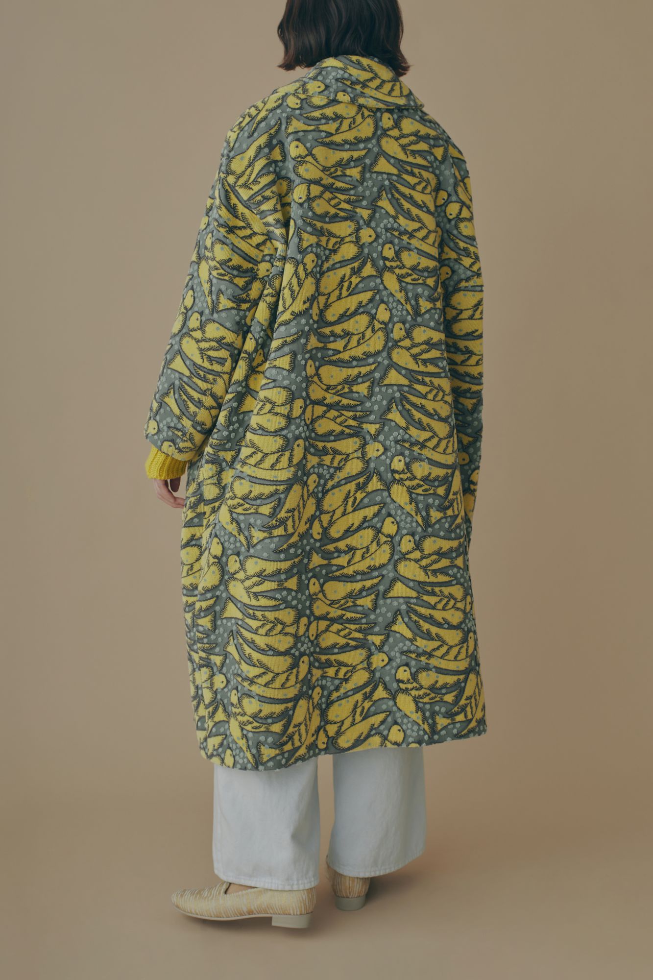 出品延長　大幅お値下げ　ミナペルホネン　コート　fine grass 38 wind bird コート - minä perhonen