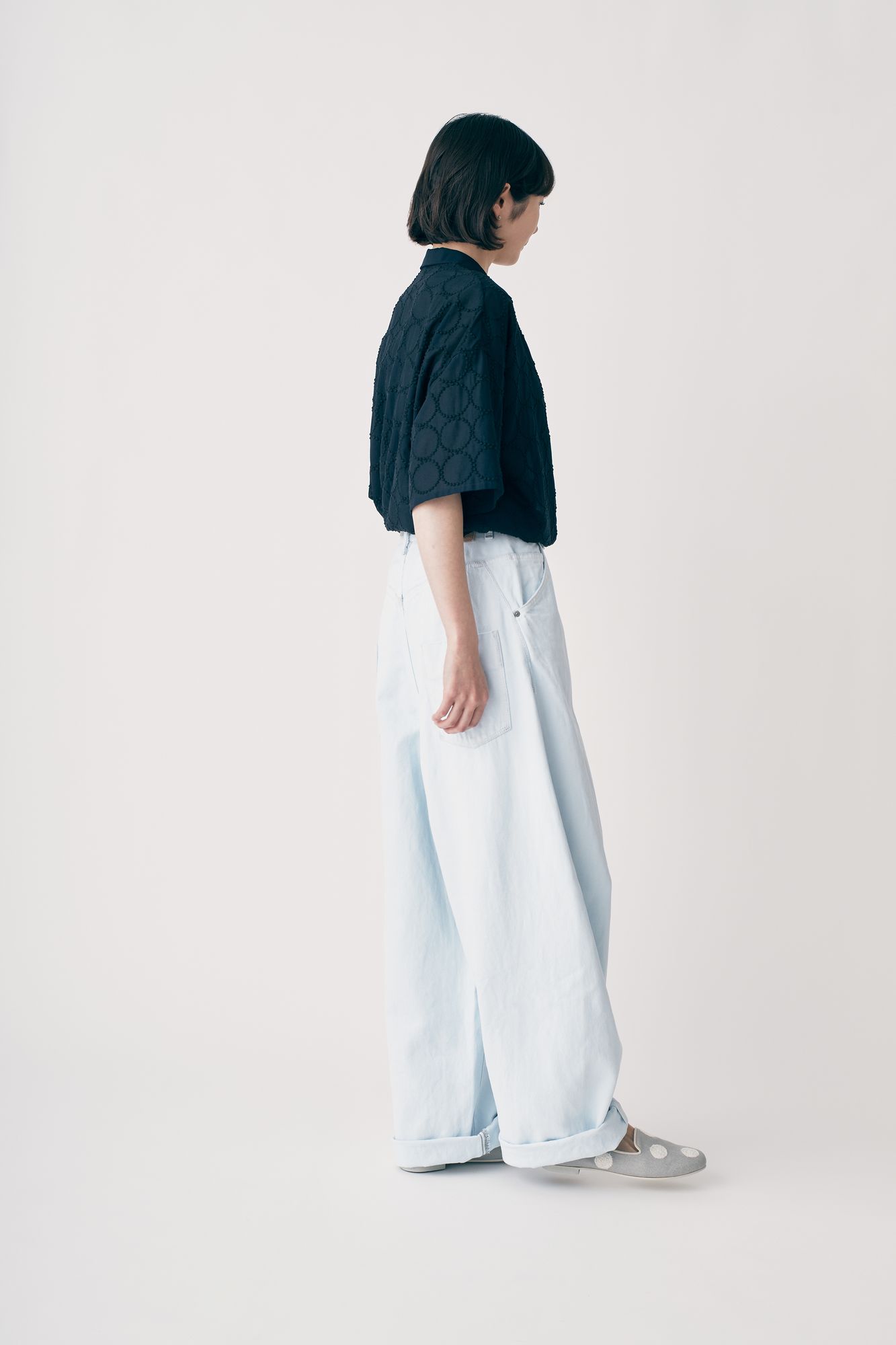 always バルーンワイドデニム - minä perhonen