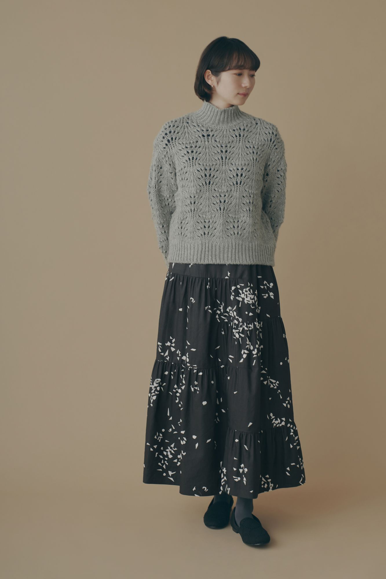 star snow ティアードスカート - minä perhonen