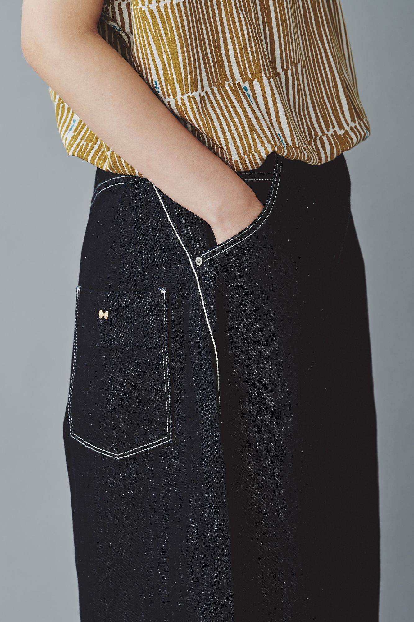 always バルーンワイドデニム - minä perhonen