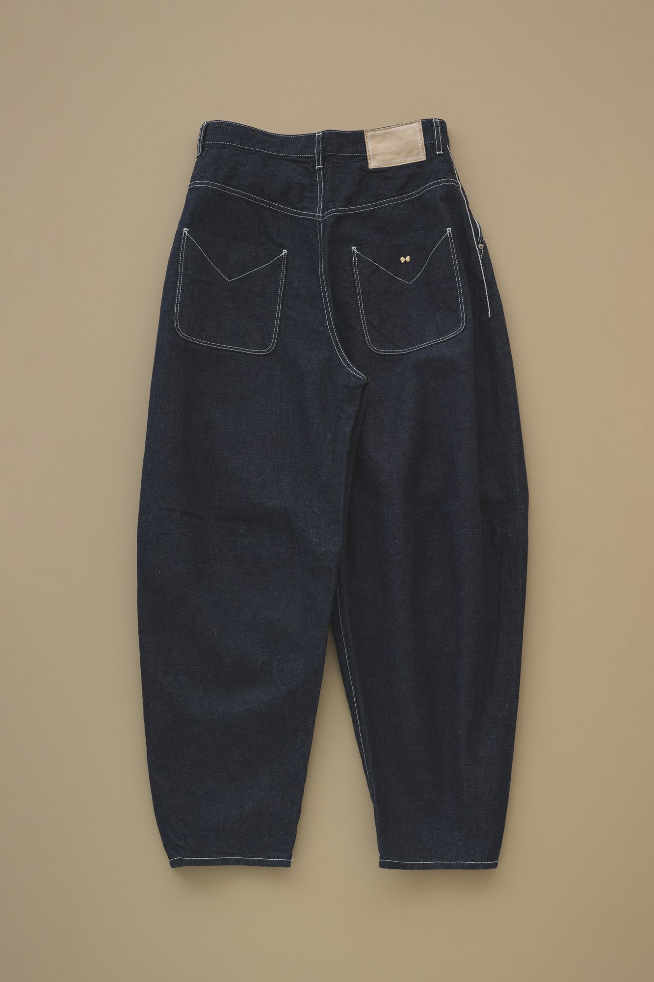 mina perhonen デニムパンツ 36 ミナペルホネン mina perhonen alwaysダメージ加工コットンリネン