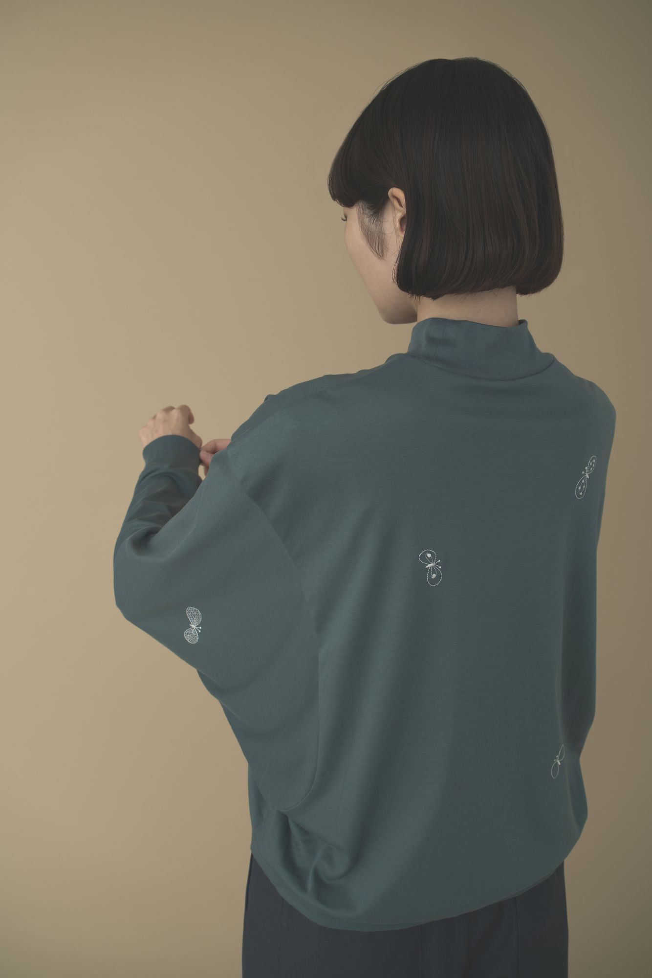 choucho ドルマンスリーブプルオーバー - minä perhonen