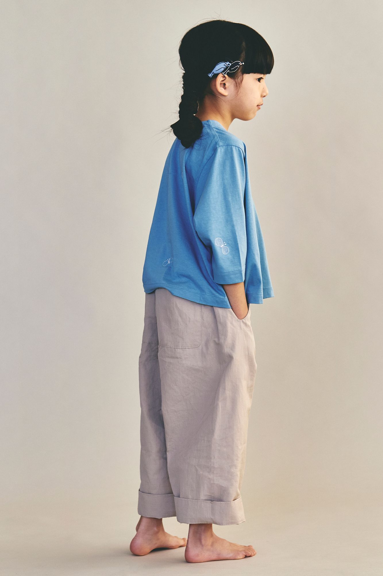 ミナペルホネン　キッズデニム　110cm 新品 bonbon パンツ 2019 s/s - minä perhonen