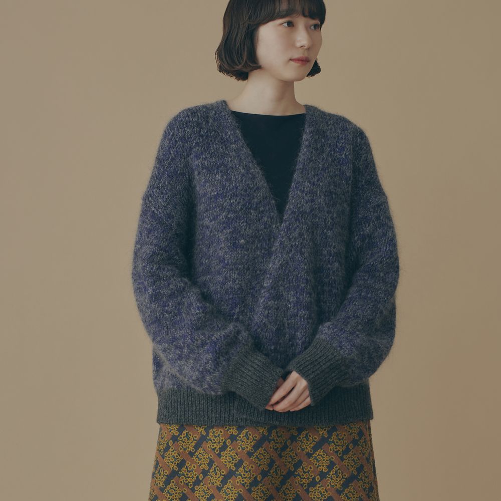 laine カシュクールニットカーディガン - minä perhonen