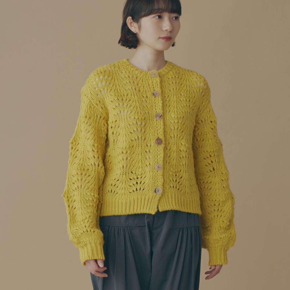 bocciolo ニットカーディガン - minä perhonen