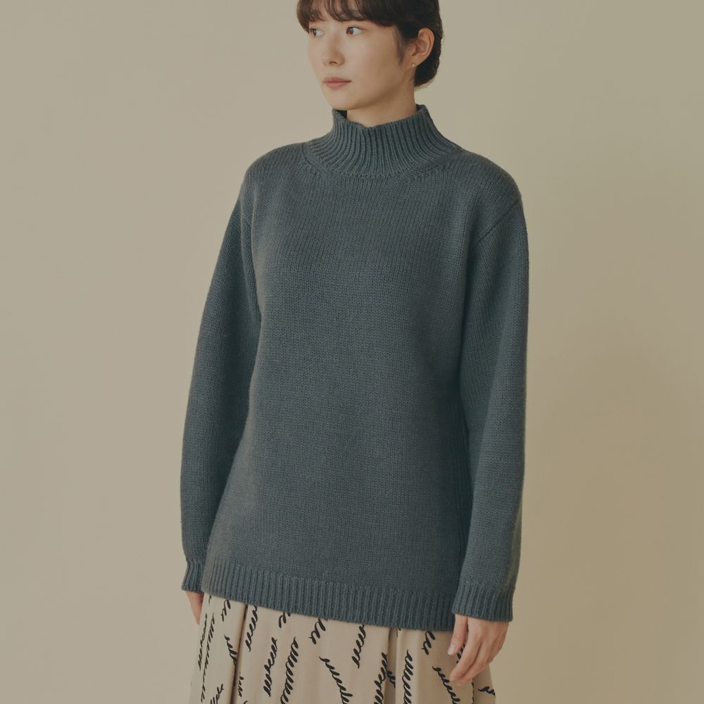 loulou ニットプルオーバー - minä perhonen