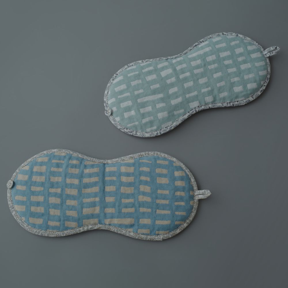 sora check 鍋敷き - minä perhonen