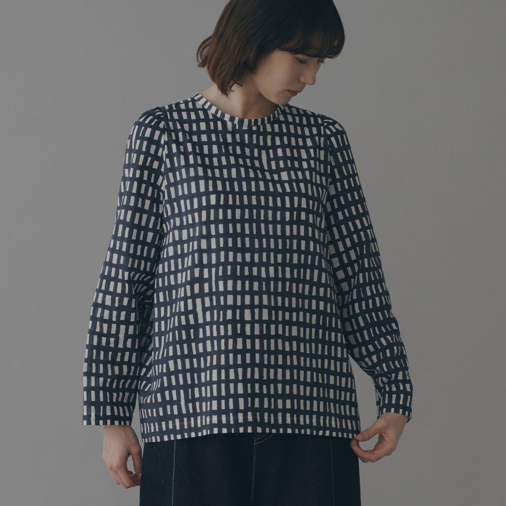 sora check ブラウス - minä perhonen
