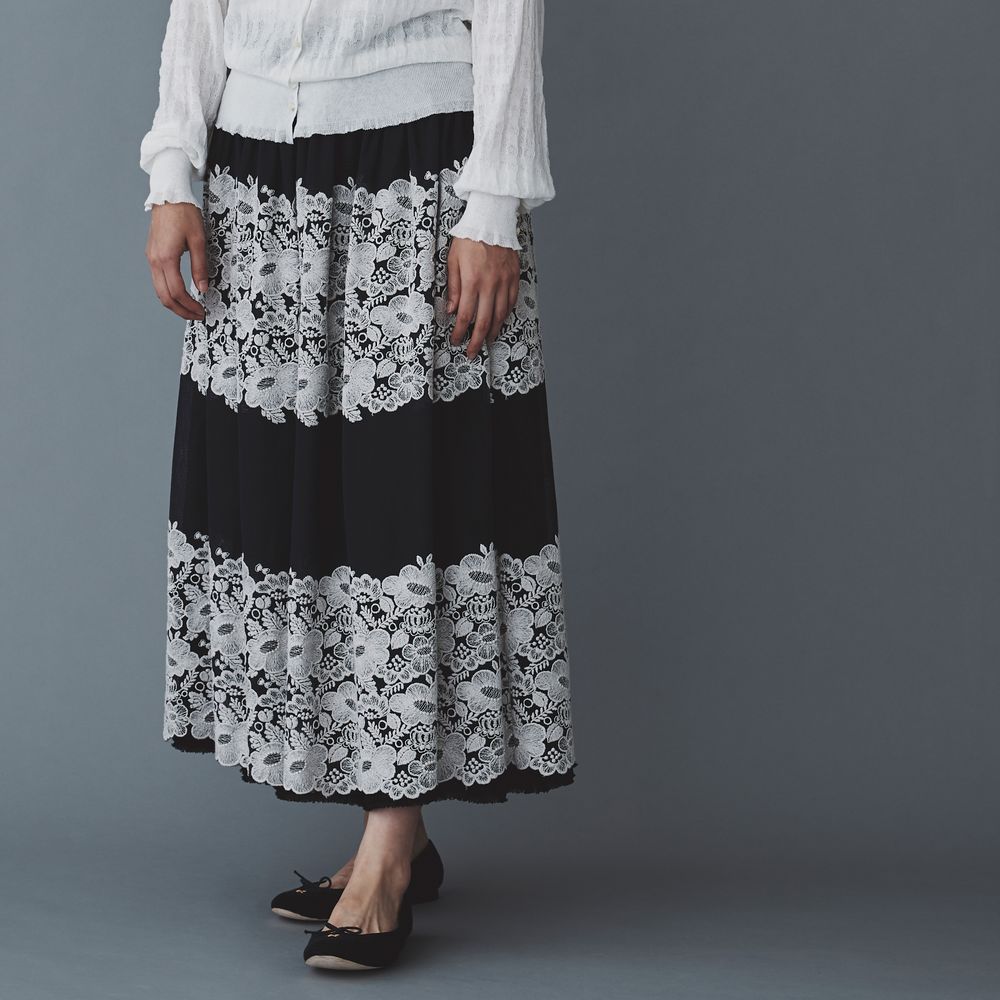 smile flower チュールスカート - minä perhonen