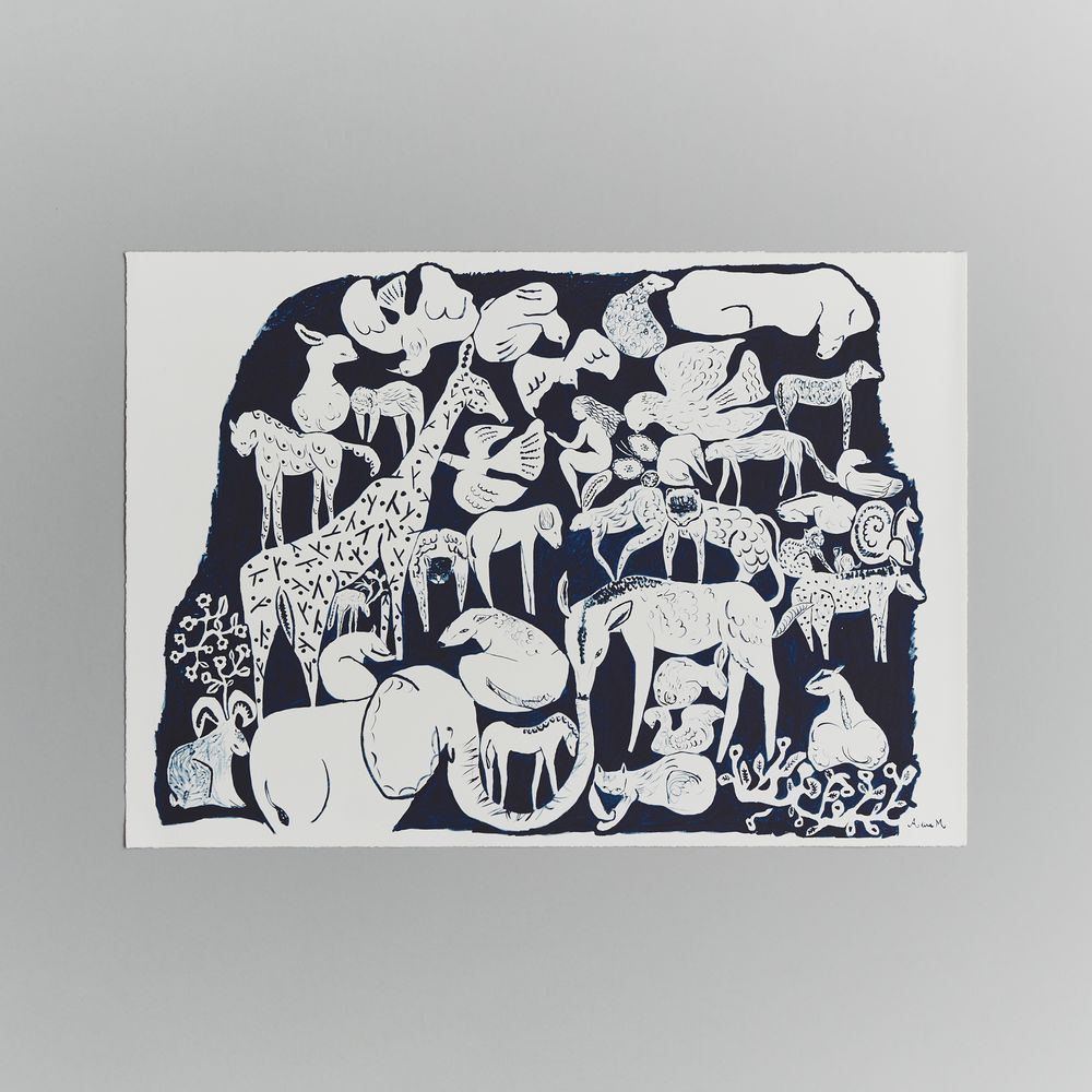 life puzzle ポスター - minä perhonen