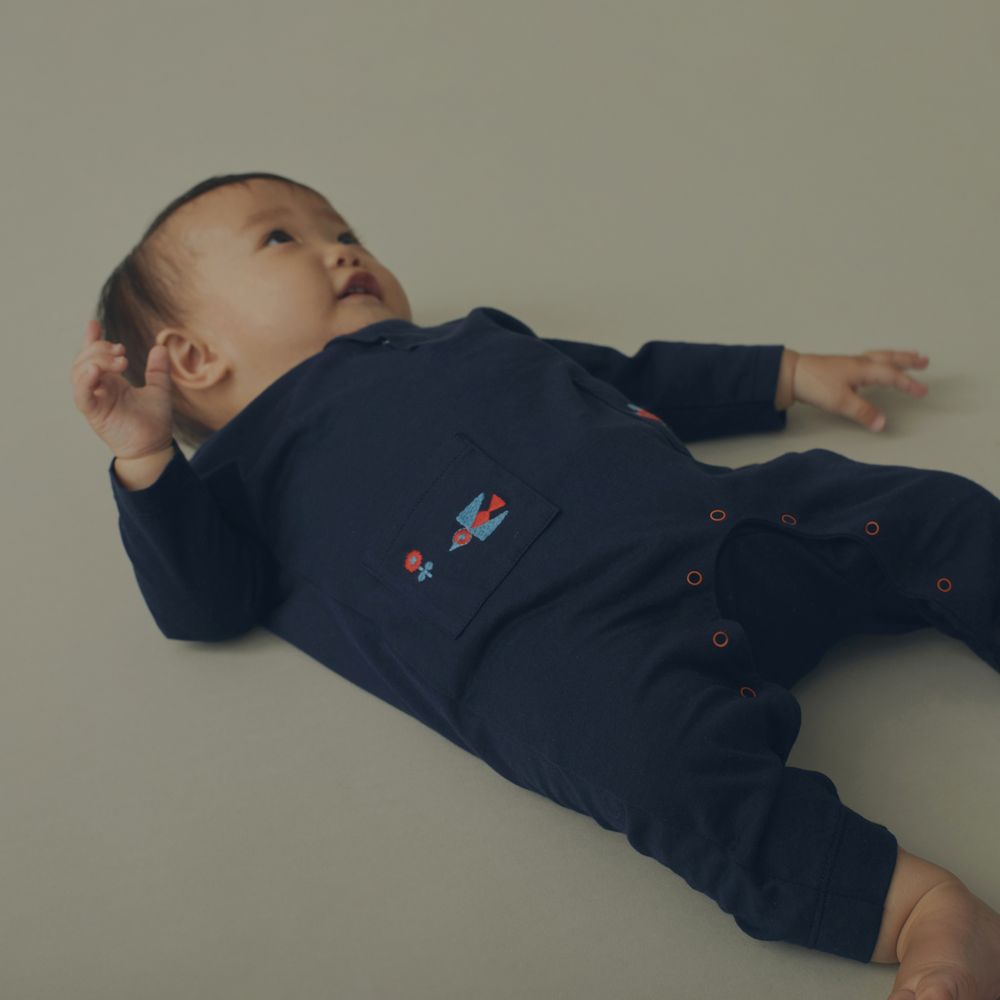 ヒスミニ　ミニラしっぽ付きロンパースとヒスミニ　リトルフォー　トレーナー ヒスミニ ミニラしっぽ付きロンパースとヒスミニ リトルフォー トレーナー