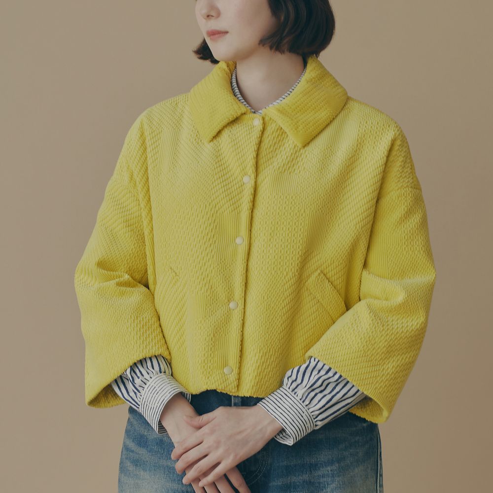 land puzzle ショートジャケット - minä perhonen