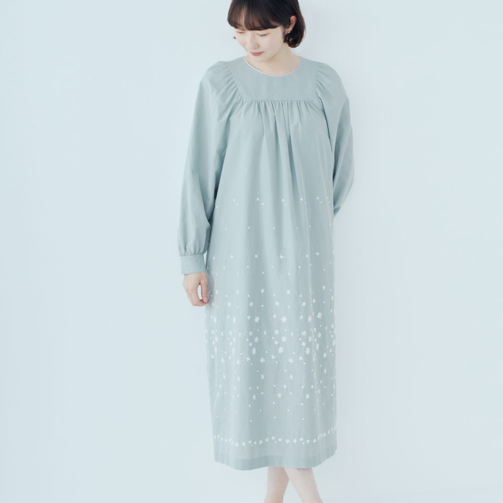 hoshi*hana ラグランギャザードレス - minä perhonen