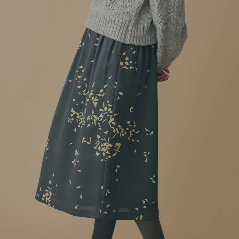 star snow ギャザースカート - minä perhonen