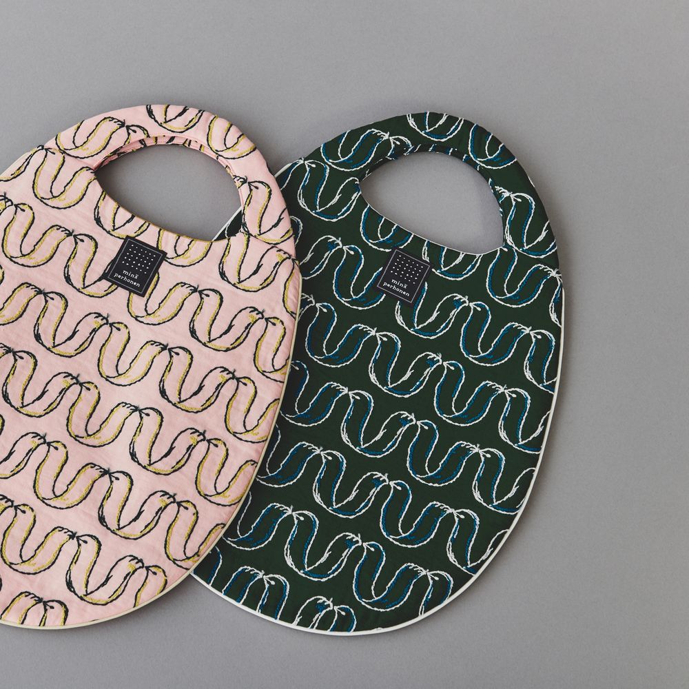 t*n様 【レア・新品未使用】ミナペルホネン　エッグバッグ　bird バード mina perhonen tori to hana エッグバッグ トートバッグ ベージュ