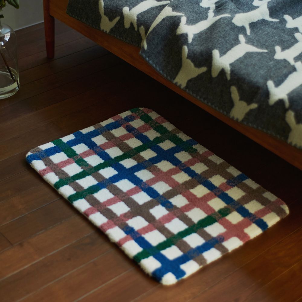 minaperhonen ラグ minamo ミナペルホネン マット minamo ラグ - minä perhonen