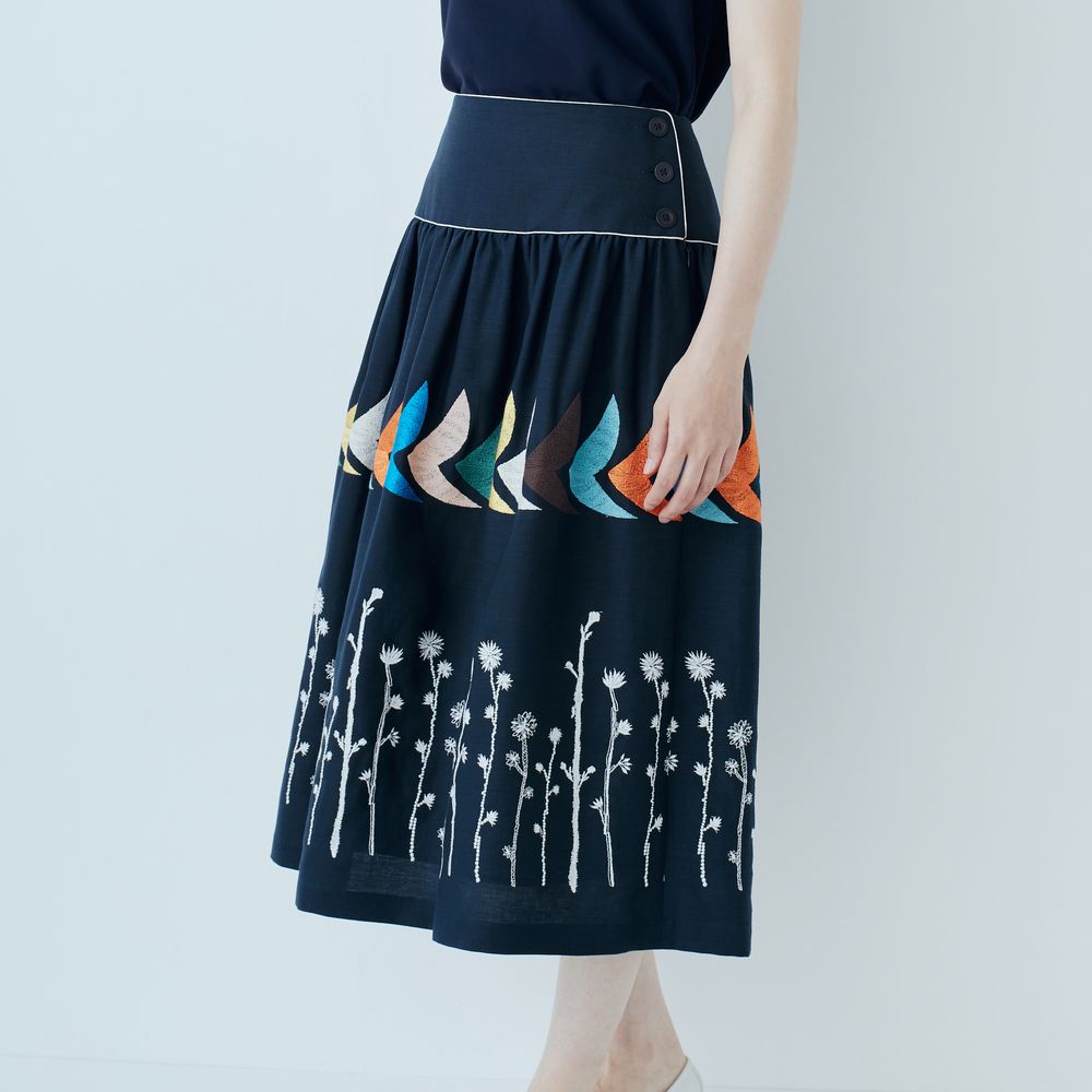 noppara × bird スカート - minä perhonen