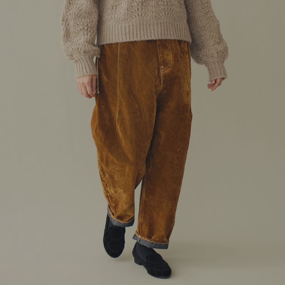 fête テーパードパンツ - minä perhonen