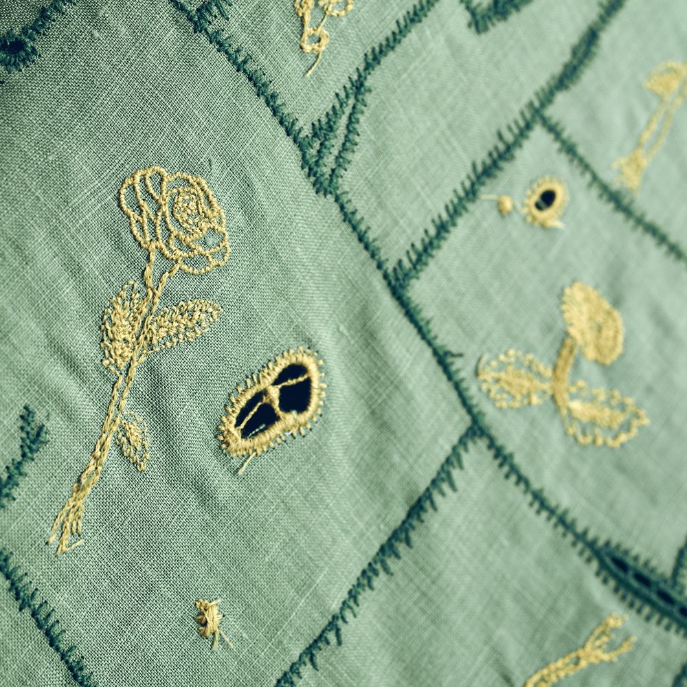 garden patchwork ファブリック - minä perhonen