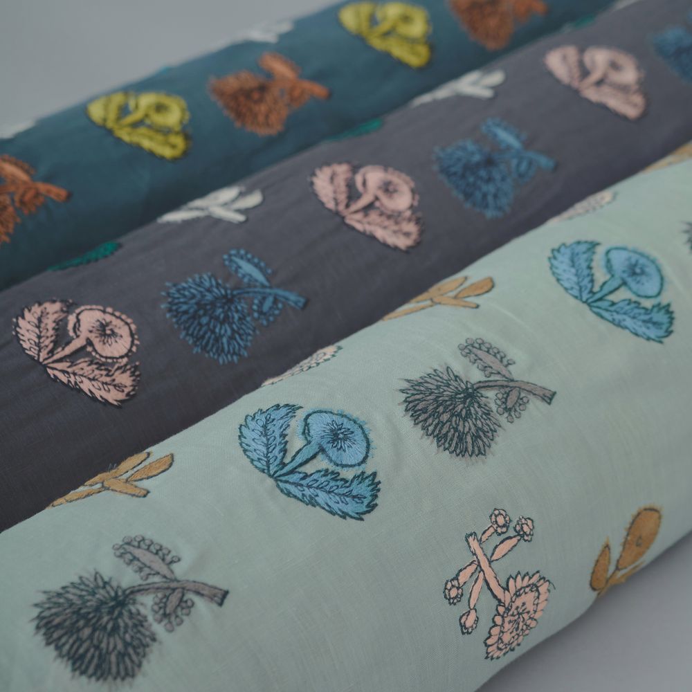 C*e様 ②ミナペルホネン/quartet カルテットネイビー/A４2Wayショ quartet ファブリック - minä perhonen