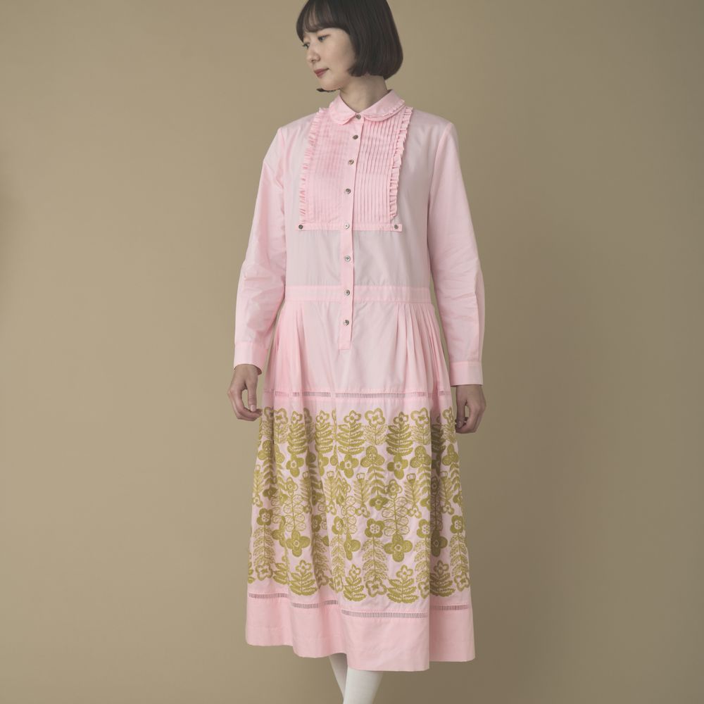 swing garden ピンタックドレス - minä perhonen