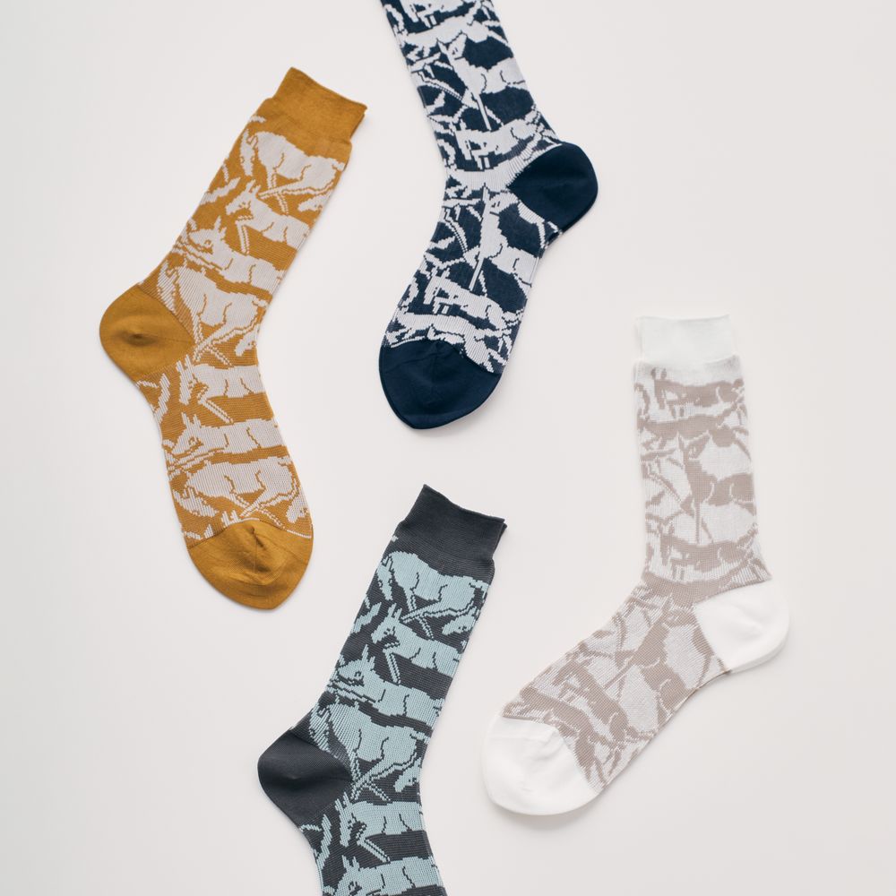 papurikko メンズソックス - minä perhonen