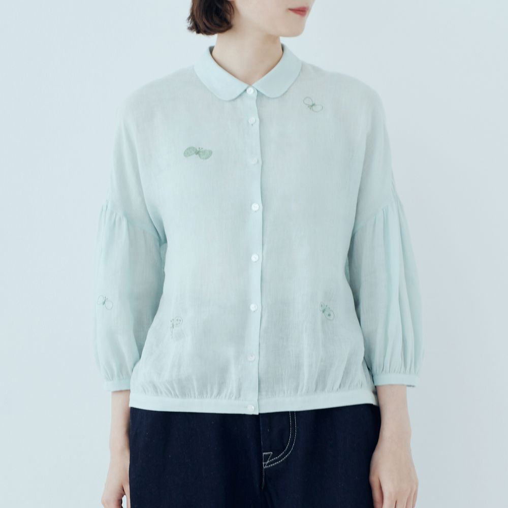 choucho ドロップショルダーブラウス - minä perhonen