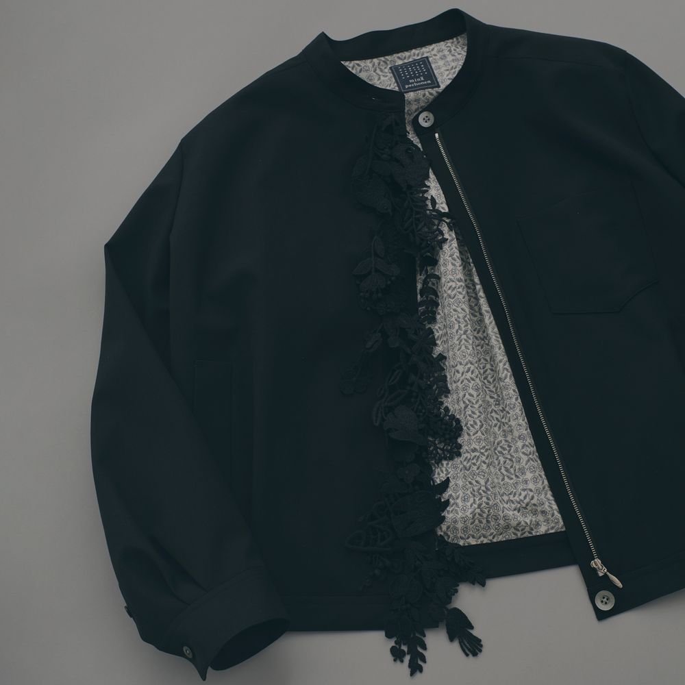 ミナペルホネン　ブルゾン　ライトベリー　ハンドメイド mina perhonen light berry ジャケット - ミナペルホネン正規取扱店