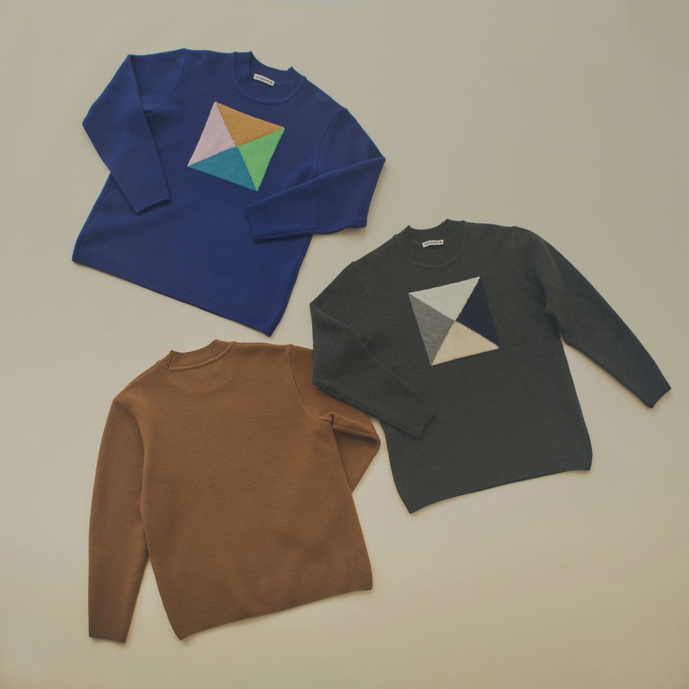 geometria ニットプルオーバー - minä perhonen