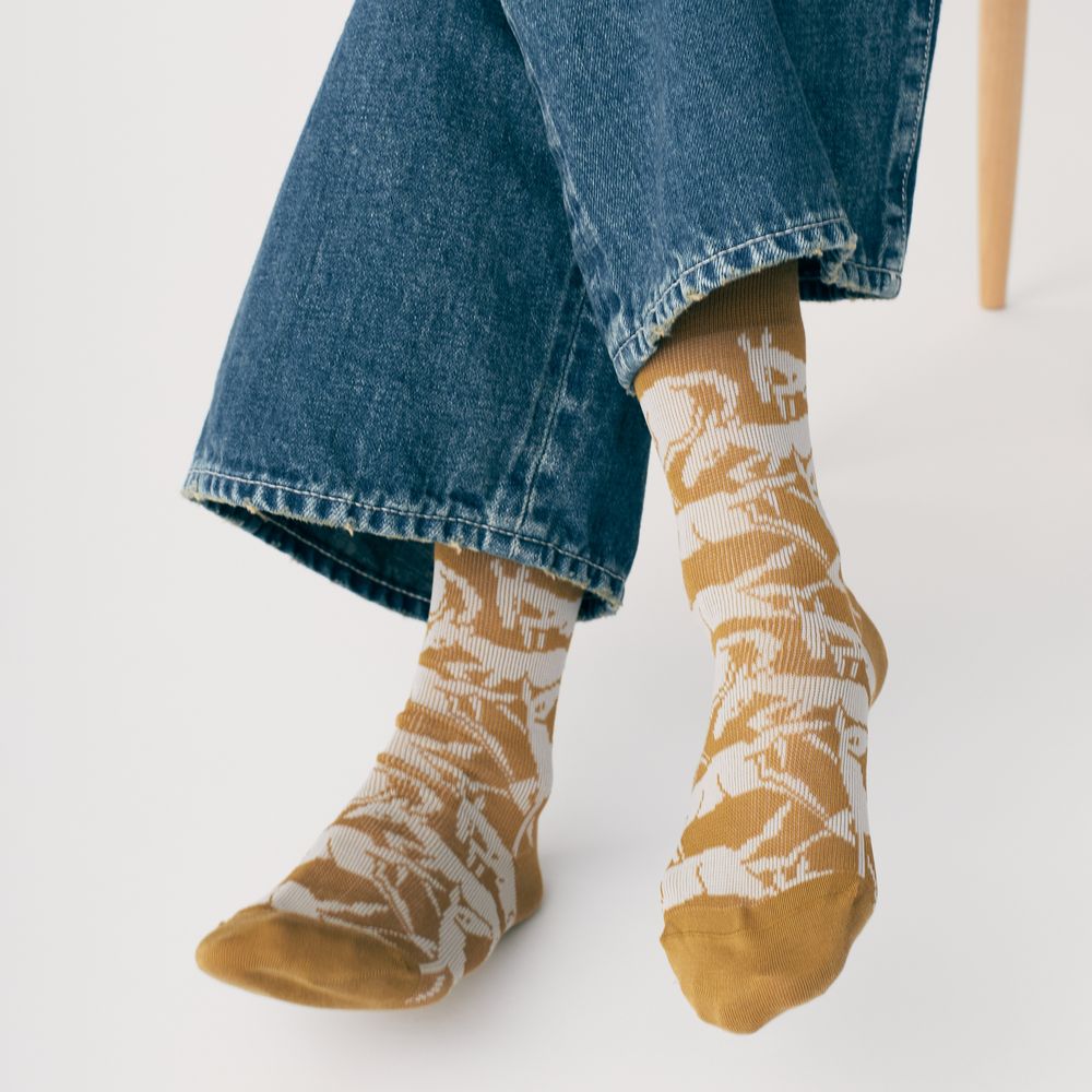 papurikko ソックス - minä perhonen