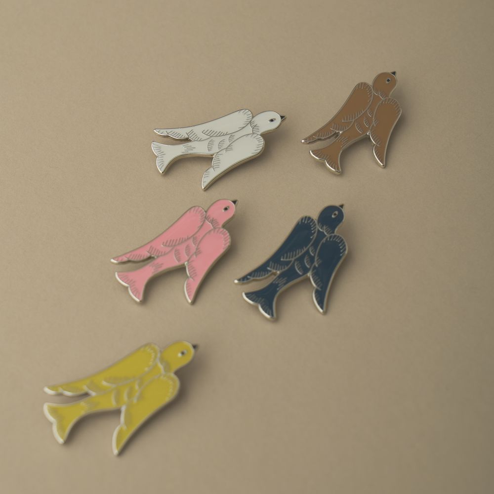 wind bird ブローチ - minä perhonen