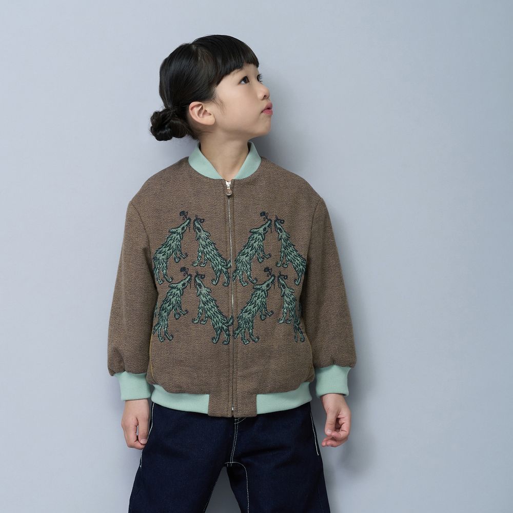 wolf & flower ブルゾン - minä perhonen