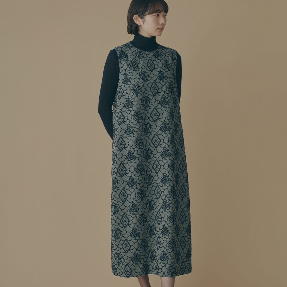 forest card ノースリーブドレス - minä perhonen