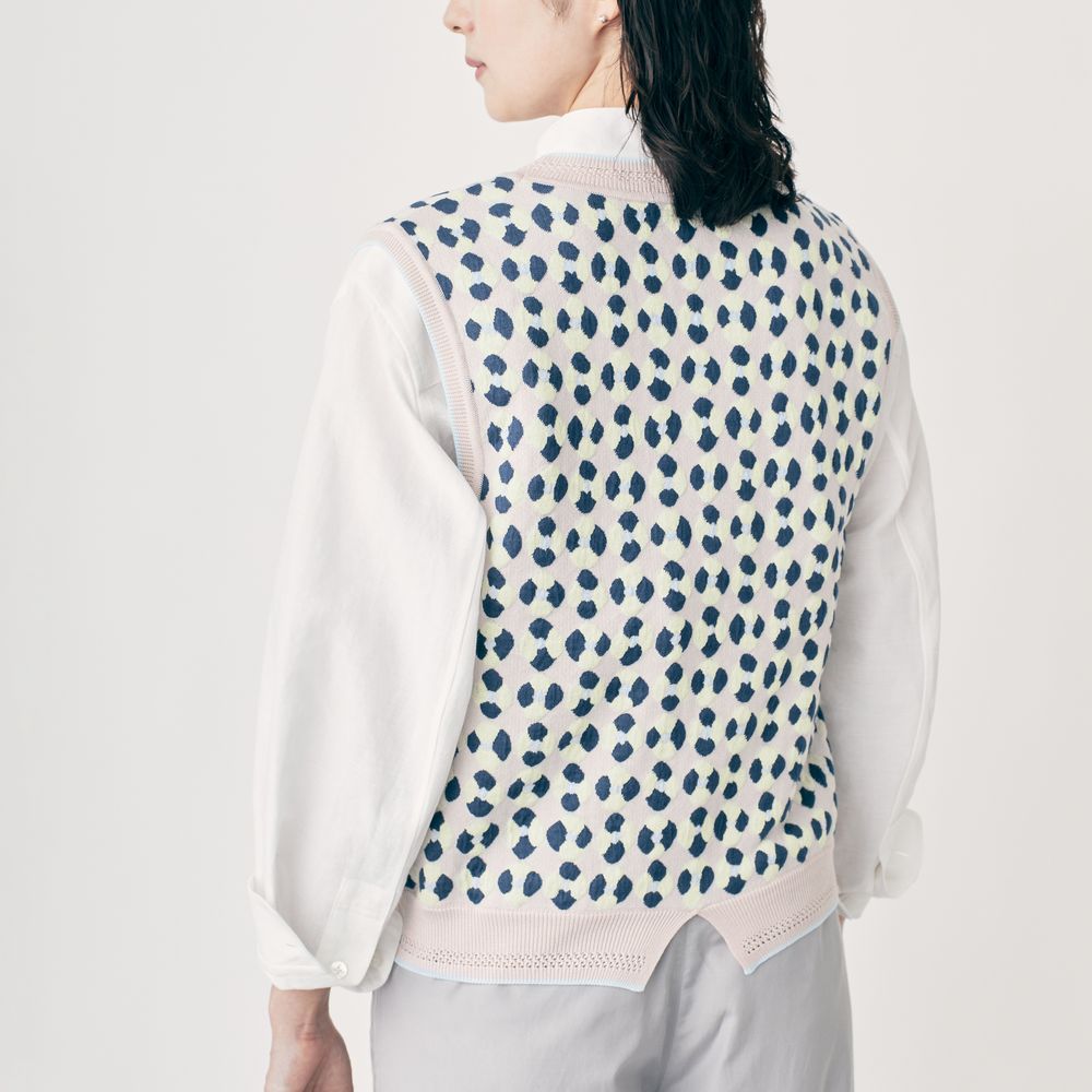 kukka kakku ニットベスト - minä perhonen