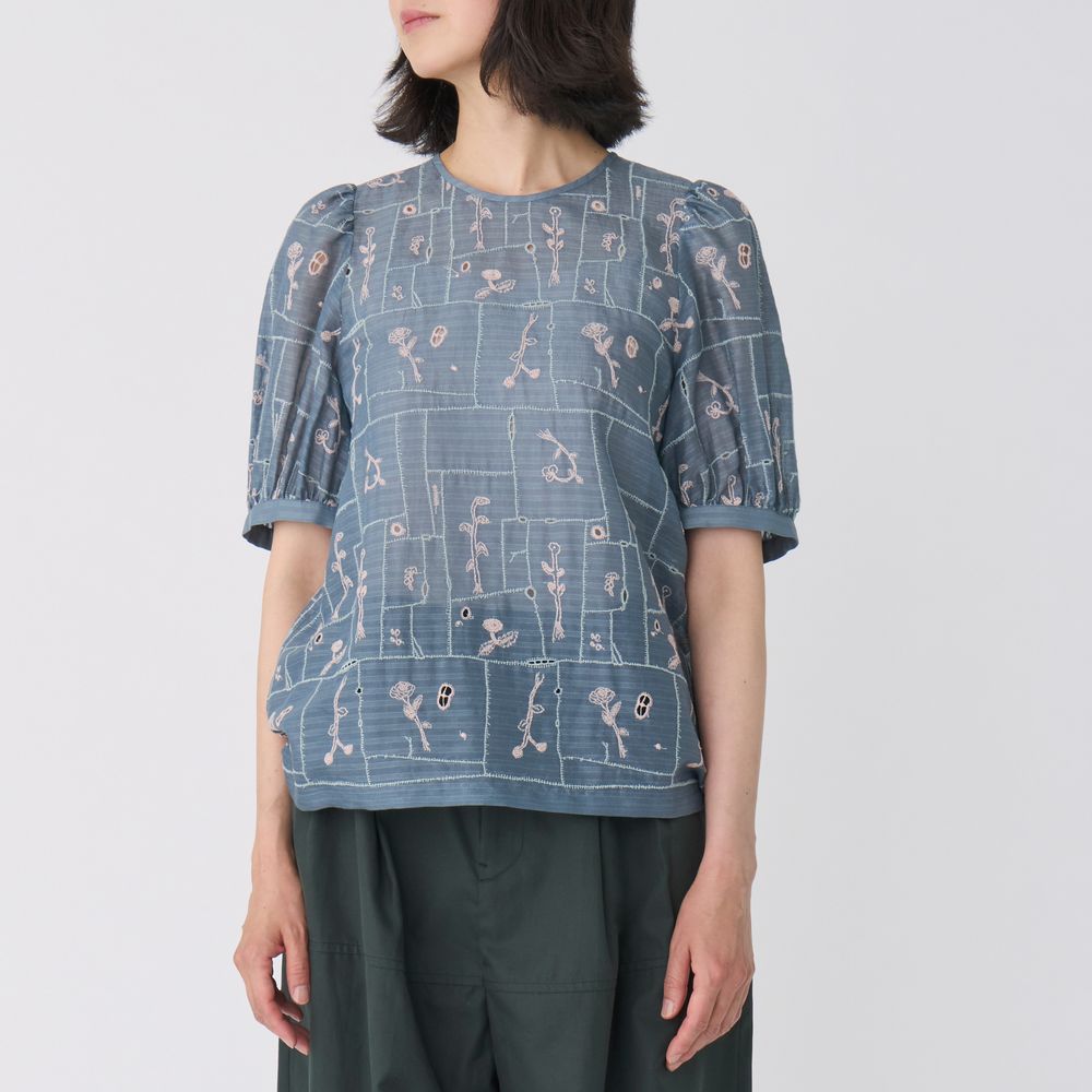 garden patchwork ブラウス - minä perhonen